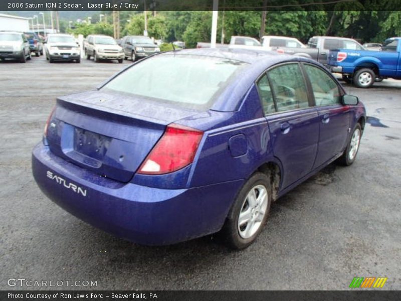 Laser Blue / Gray 2006 Saturn ION 2 Sedan