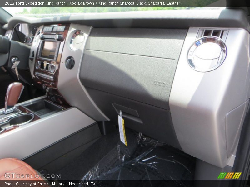Kodiak Brown / King Ranch Charcoal Black/Chaparral Leather 2013 Ford Expedition King Ranch