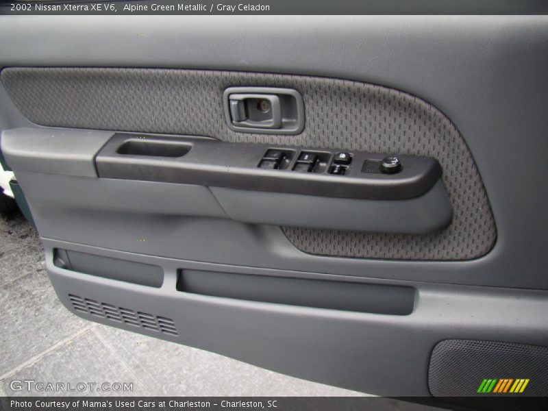 Alpine Green Metallic / Gray Celadon 2002 Nissan Xterra XE V6