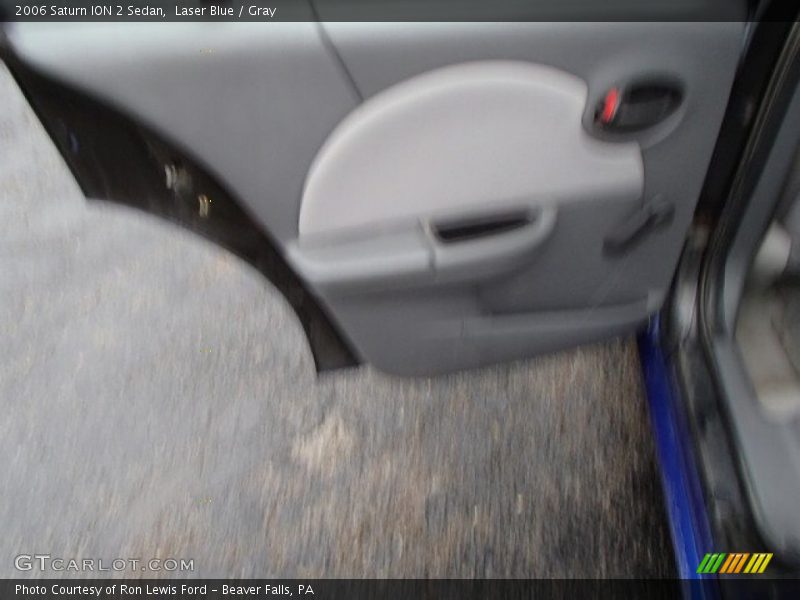 Laser Blue / Gray 2006 Saturn ION 2 Sedan