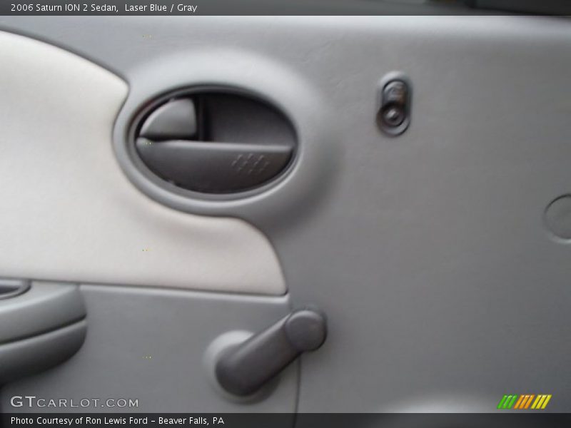 Laser Blue / Gray 2006 Saturn ION 2 Sedan