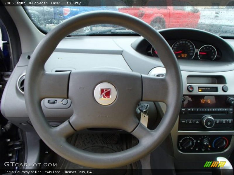 Laser Blue / Gray 2006 Saturn ION 2 Sedan