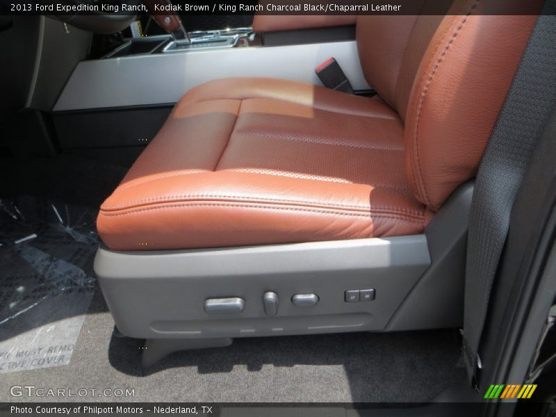 Kodiak Brown / King Ranch Charcoal Black/Chaparral Leather 2013 Ford Expedition King Ranch