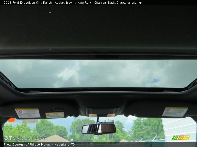 Kodiak Brown / King Ranch Charcoal Black/Chaparral Leather 2013 Ford Expedition King Ranch