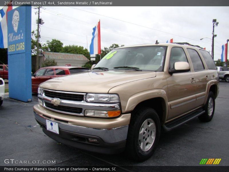 Sandstone Metallic / Tan/Neutral 2006 Chevrolet Tahoe LT 4x4