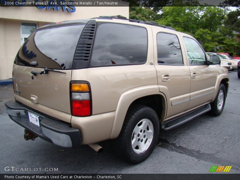 Sandstone Metallic / Tan/Neutral 2006 Chevrolet Tahoe LT 4x4