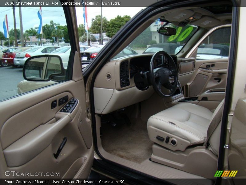 Sandstone Metallic / Tan/Neutral 2006 Chevrolet Tahoe LT 4x4
