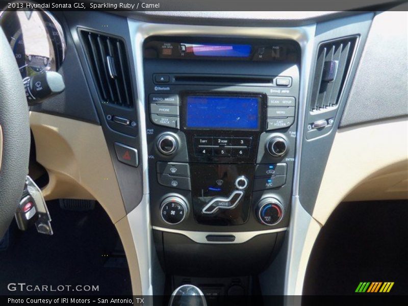 Sparkling Ruby / Camel 2013 Hyundai Sonata GLS