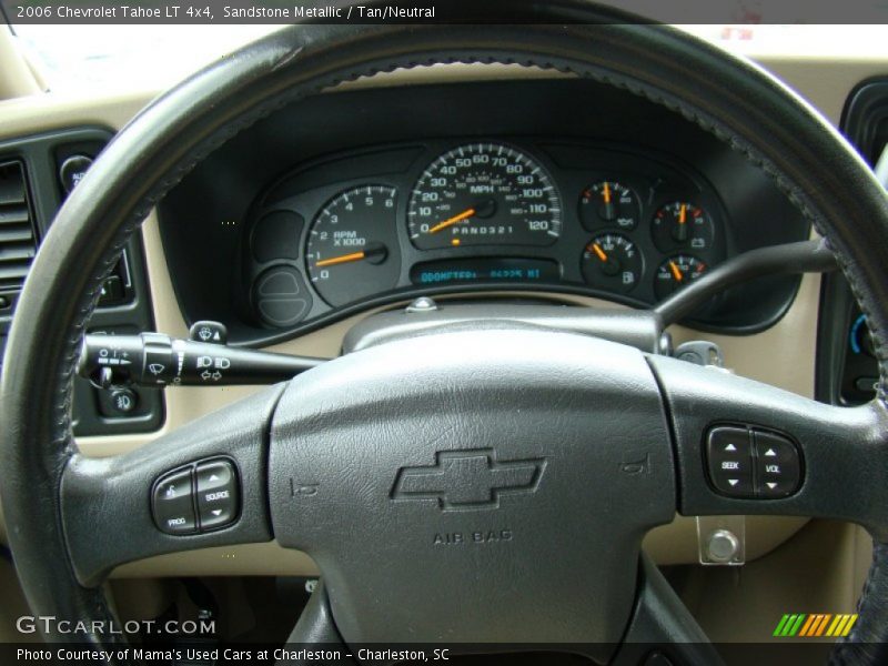 Sandstone Metallic / Tan/Neutral 2006 Chevrolet Tahoe LT 4x4