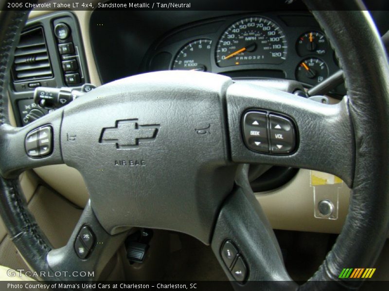 Sandstone Metallic / Tan/Neutral 2006 Chevrolet Tahoe LT 4x4