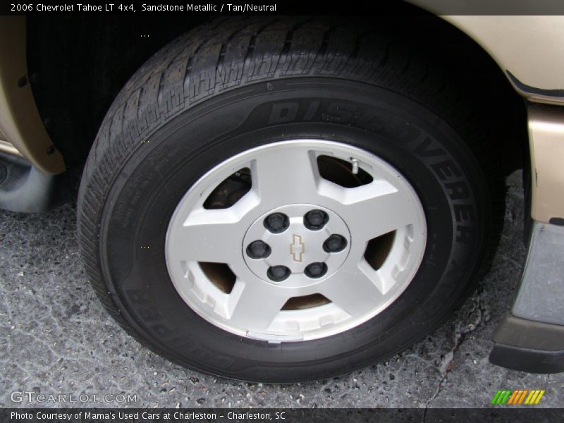 Sandstone Metallic / Tan/Neutral 2006 Chevrolet Tahoe LT 4x4