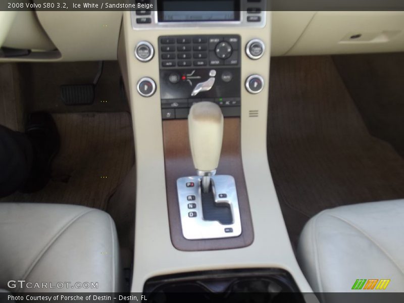 Ice White / Sandstone Beige 2008 Volvo S80 3.2