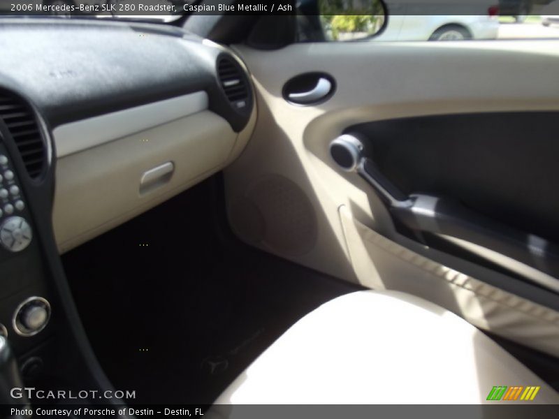 Caspian Blue Metallic / Ash 2006 Mercedes-Benz SLK 280 Roadster