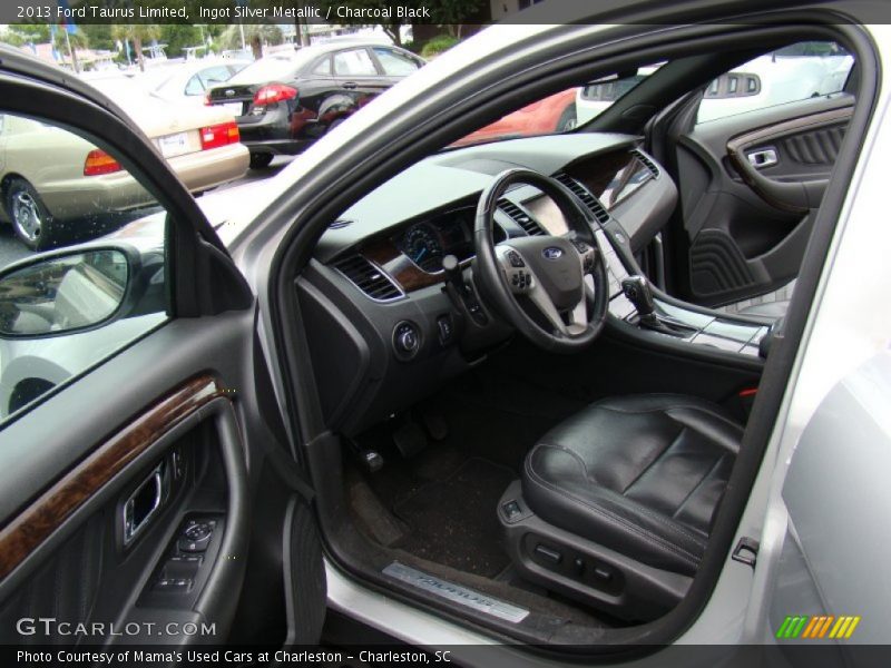 Ingot Silver Metallic / Charcoal Black 2013 Ford Taurus Limited