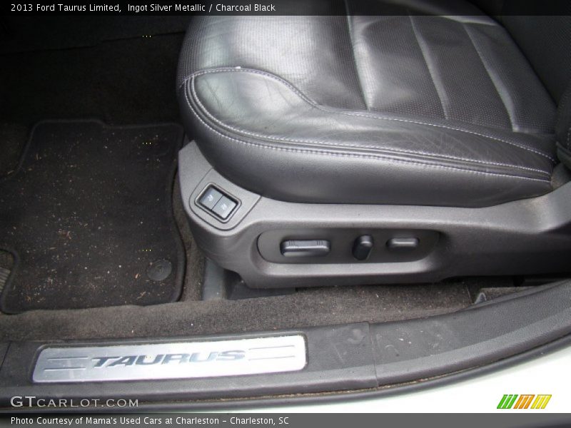 Ingot Silver Metallic / Charcoal Black 2013 Ford Taurus Limited