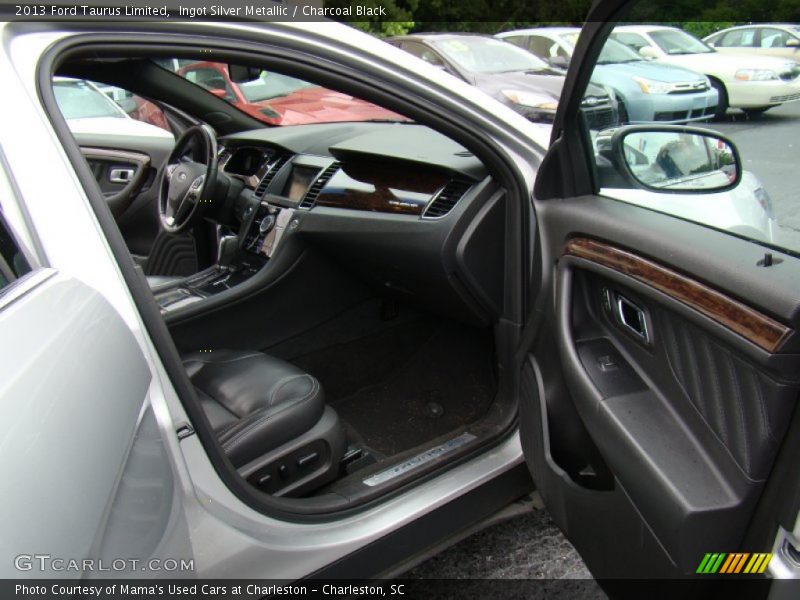 Ingot Silver Metallic / Charcoal Black 2013 Ford Taurus Limited