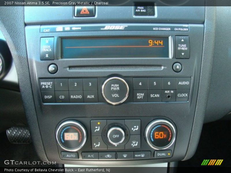 Precision Gray Metallic / Charcoal 2007 Nissan Altima 3.5 SE