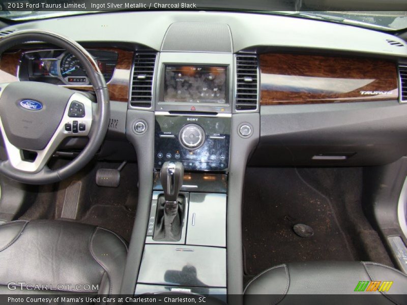 Ingot Silver Metallic / Charcoal Black 2013 Ford Taurus Limited