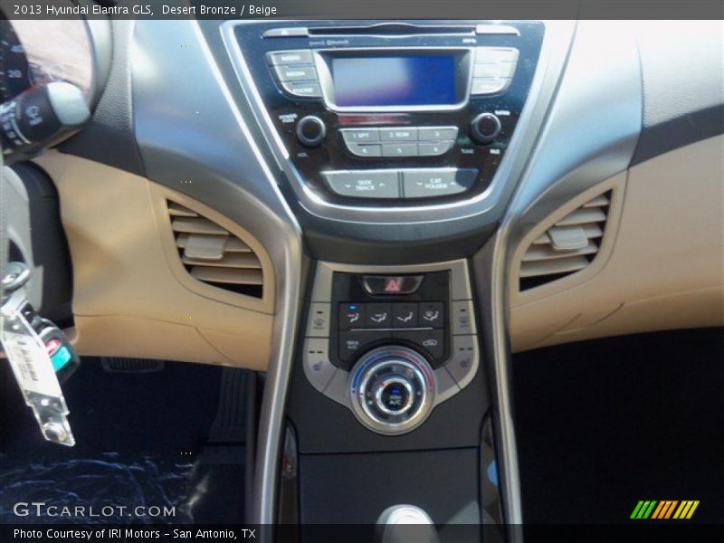 Desert Bronze / Beige 2013 Hyundai Elantra GLS