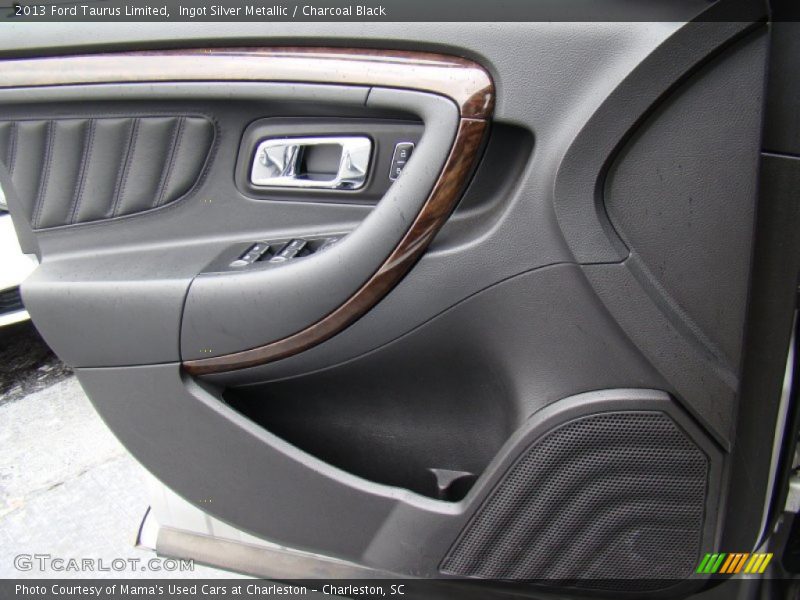 Ingot Silver Metallic / Charcoal Black 2013 Ford Taurus Limited