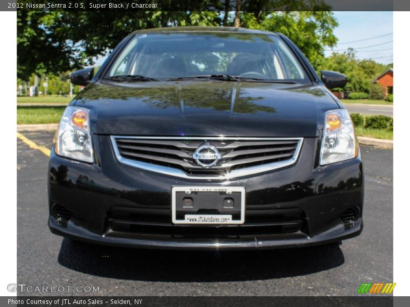 Super Black / Charcoal 2012 Nissan Sentra 2.0 S