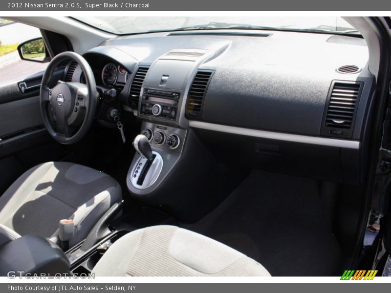 Super Black / Charcoal 2012 Nissan Sentra 2.0 S