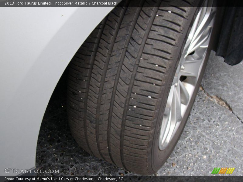 Ingot Silver Metallic / Charcoal Black 2013 Ford Taurus Limited