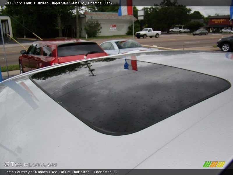Ingot Silver Metallic / Charcoal Black 2013 Ford Taurus Limited