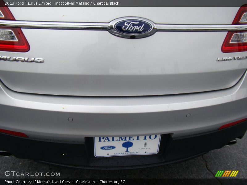 Ingot Silver Metallic / Charcoal Black 2013 Ford Taurus Limited