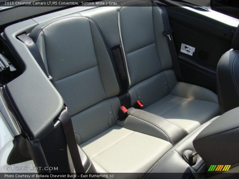 Summit White / Gray 2013 Chevrolet Camaro LT/RS Convertible