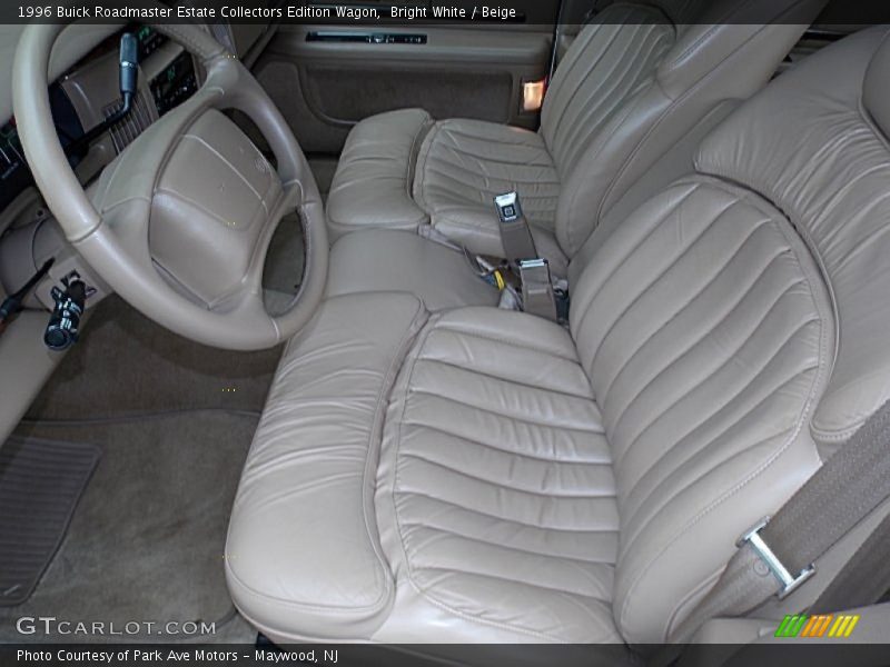 Front Seat of 1996 Roadmaster Estate Collectors Edition Wagon