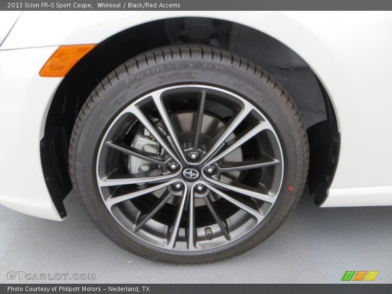 Whiteout / Black/Red Accents 2013 Scion FR-S Sport Coupe