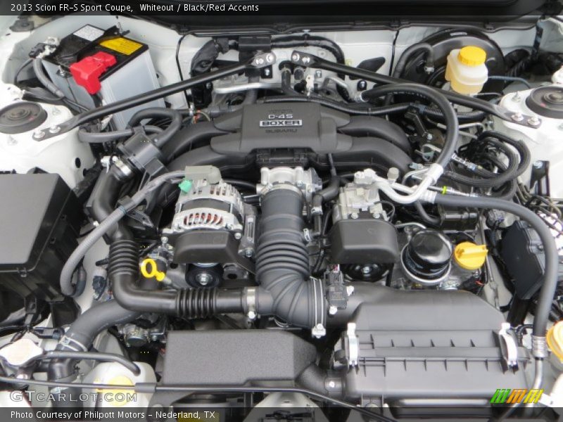 Whiteout / Black/Red Accents 2013 Scion FR-S Sport Coupe