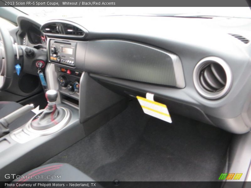 Whiteout / Black/Red Accents 2013 Scion FR-S Sport Coupe
