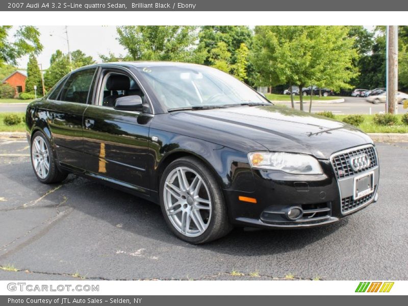 Front 3/4 View of 2007 A4 3.2 S-Line quattro Sedan