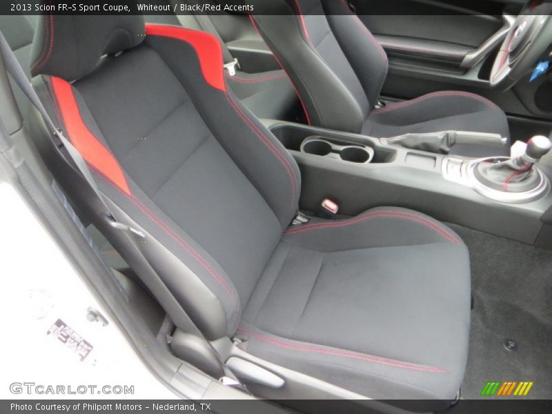 Whiteout / Black/Red Accents 2013 Scion FR-S Sport Coupe