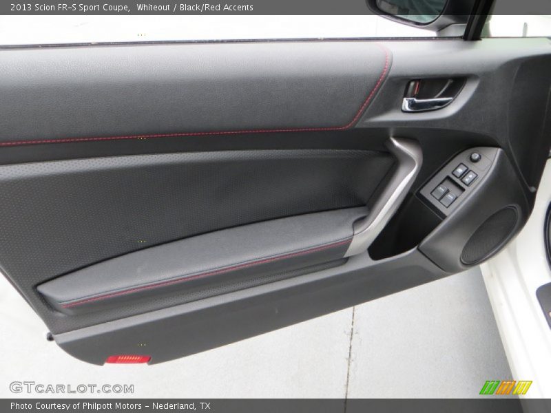 Whiteout / Black/Red Accents 2013 Scion FR-S Sport Coupe
