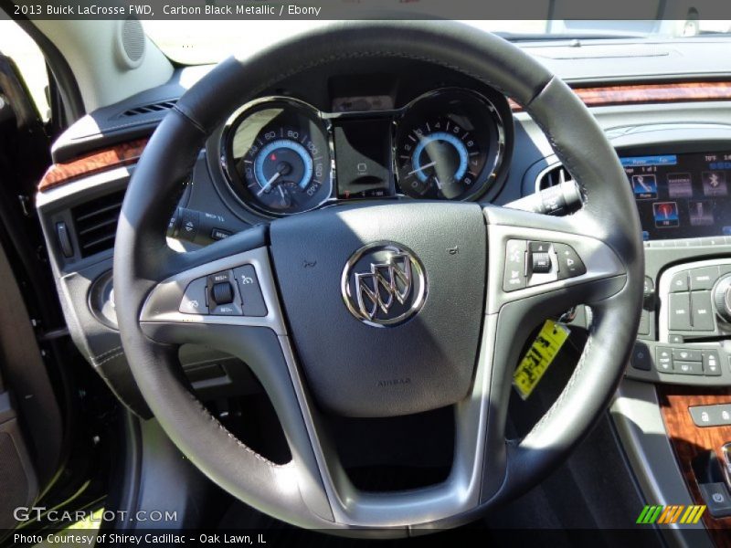 Carbon Black Metallic / Ebony 2013 Buick LaCrosse FWD