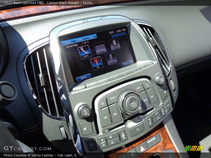 Carbon Black Metallic / Ebony 2013 Buick LaCrosse FWD