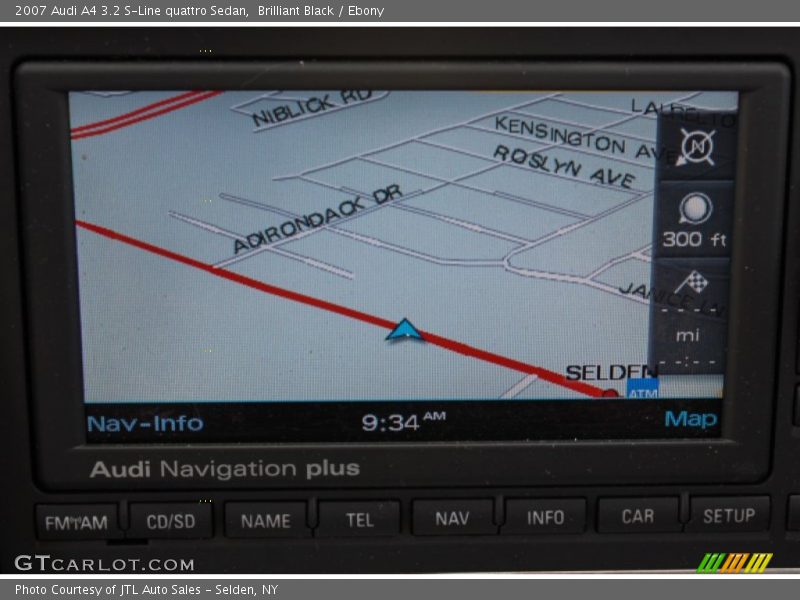 Navigation of 2007 A4 3.2 S-Line quattro Sedan