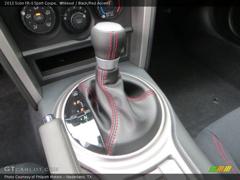 Whiteout / Black/Red Accents 2013 Scion FR-S Sport Coupe