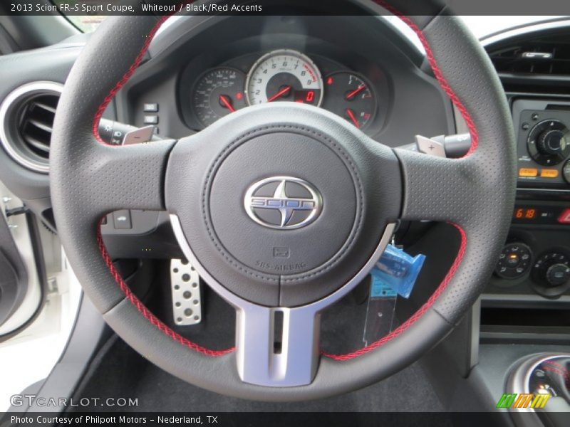 Whiteout / Black/Red Accents 2013 Scion FR-S Sport Coupe