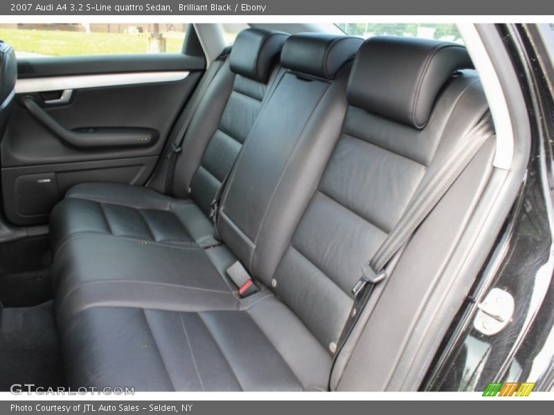 Rear Seat of 2007 A4 3.2 S-Line quattro Sedan