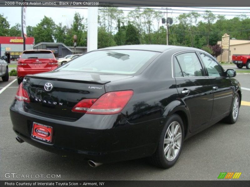 Black / Dark Charcoal 2008 Toyota Avalon Limited