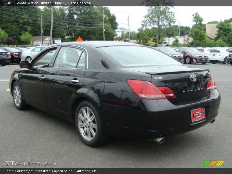 Black / Dark Charcoal 2008 Toyota Avalon Limited