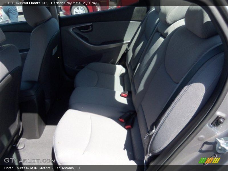 Harbor Gray Metallic / Gray 2013 Hyundai Elantra GLS