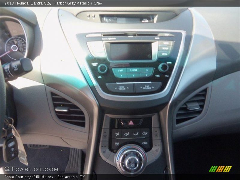 Harbor Gray Metallic / Gray 2013 Hyundai Elantra GLS