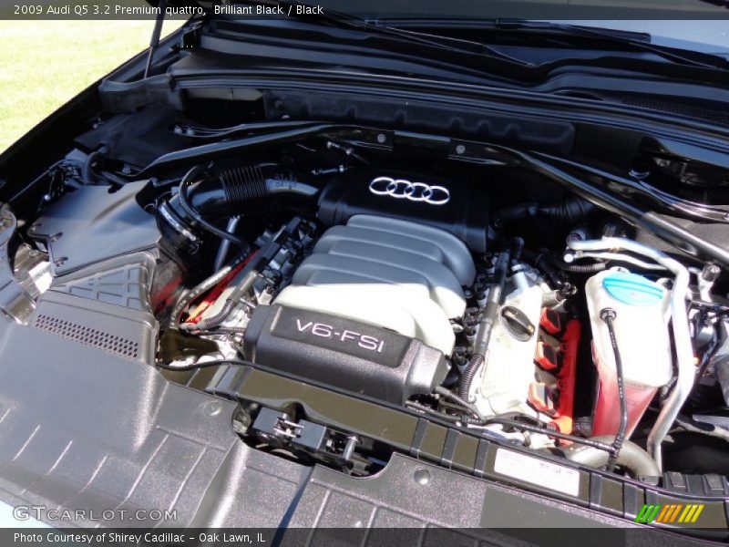 Brilliant Black / Black 2009 Audi Q5 3.2 Premium quattro