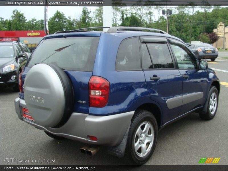 Spectra Blue Mica / Dark Charcoal 2004 Toyota RAV4 4WD