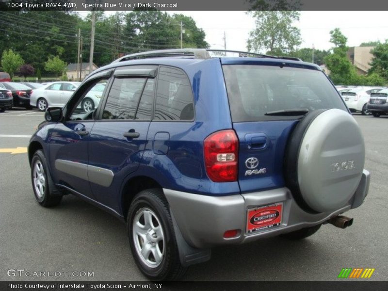 Spectra Blue Mica / Dark Charcoal 2004 Toyota RAV4 4WD